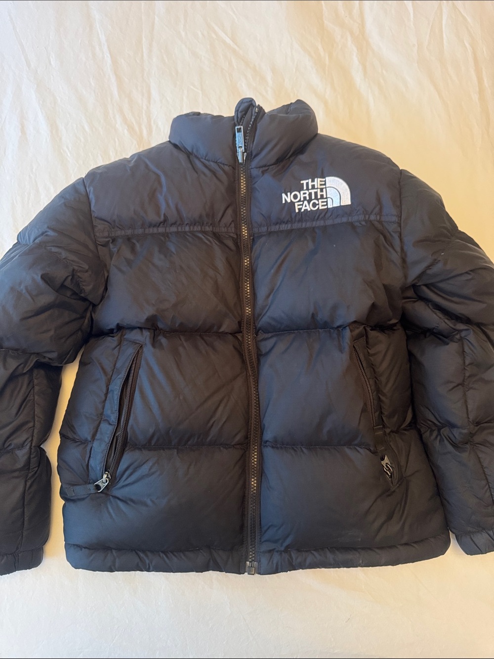 The North Face Kids 700 Black Puffer Coat